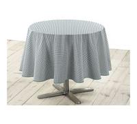 Nappe Ronde "Mini Vichy" 160cm Vert Sauge Vert