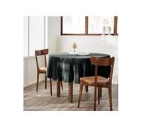 Nappe Ronde OUREA Gaze de Coton Ø180cm Sapin