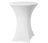 Nappe ronde, sans repassage, diamètre 80 cm, jersey blanc - Hendi 813157