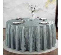Nappe Ronde Toile Cirée Impermeable,Nappe De Table PVC,Nappe Imprimé Anti-Taches,Nappe Moderne Pour Décoration De Table De Cuisine, Mariage, Terrasse, Dressage De Table De Café L,Diameter 220 cm
