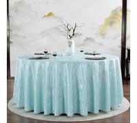 Nappe Ronde Toile Cirée Impermeable,Nappe De Table PVC,Nappe Imprimé Anti-Taches,Nappe Moderne Pour Décoration De Table De Cuisine, Mariage, Terrasse, Dressage De Table De Café M,Diameter 260 cm