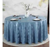 Nappe Ronde Toile Cirée Impermeable,Nappe De Table PVC,Nappe Imprimé Anti-Taches,Nappe Moderne Pour Décoration De Table De Cuisine, Mariage, Terrasse, Dressage De Table De Café N,Diameter 260 cm