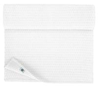 Nappe Tafelloper Maribella, 40x250 cm, en lin et coton, couleur blanche