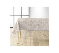 Douceur d'Intérieur Nappe rectangle Carella 140 x 240 cm PVC Textilia Blanc