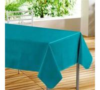 Douceur d'Intérieur Nappe Declino rectangulaire 140 x 240 cm PVC imprimé Bleu