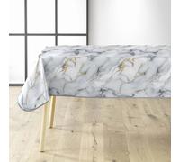 Nappe Toile Cirée Marquina 140x240cm Gris