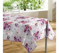 Douceur d'Intérieur, Nappe Rectangle (140 x 300 cm) Rossana Rose, PVC Imprimé