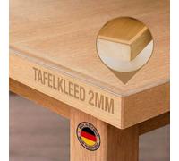 Nappe transparente de 100 x 180 cm avec protection anti-taches