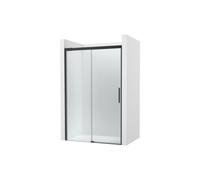 Naray l2-e paroi avec poignée 1500x2000mm noir mat - ROCA AM2825DC7D0016NMN