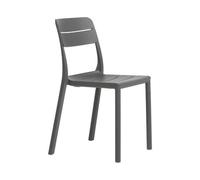 NARDI - Chaise empilable Gris