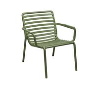 NARDI - Fauteuil bas empilable Vert