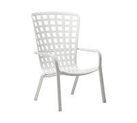 NARDI - Fauteuil empilable Blanc