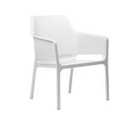 NARDI - Fauteuil empilable Blanc