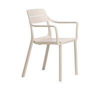NARDI - Fauteuil empilable Blanc