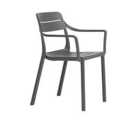 NARDI - Fauteuil empilable Gris