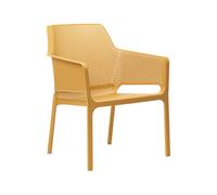 NARDI - Fauteuil empilable Jaune