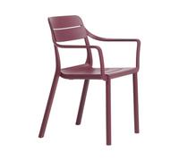 NARDI - Fauteuil empilable Rouge
