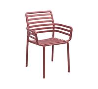 NARDI - Fauteuil empilable Rouge