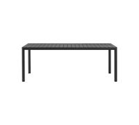 NARDI - Table rectangulaire Noir