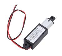 Naroote Actionneur Linéaire Mini pour Ouvreurs de Fenêtres, Robotique, 15mm | Tige de poussée DC 24 V, poussée 20 N, interrupteur de fin de course d\'arrêt automatique, tube en aluminium pour armoires