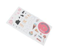 Naroote Autocollants pour Fuji Mini 11, 5 Motifs Amusants (Dessert Animal