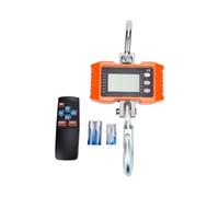 Naroote Balance Numérique Suspendue 4 400 Lb avec Télécommande et Crochets | Corps en Fonte D'aluminium, Crochet en Acier Inoxydable, Pesée de Haute Précision, Alarme de Surcharge et Portable pour la