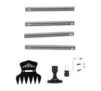 Naroote Binette de Jardin Multifonction Désherbage Râteau Bêchage | Manche Ergonomic Léger, Lame Acier Inoxydable, Anti-Adhésive, Prise Confortable, pour Plantation et Entretien de Pelouse