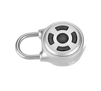 Naroote Cadenas, Cadenas Intelligent 18x9x3 Cm pour une Utilisation en Extérieur avec Poutre de Verrouillage en Acier Inoxydable en Alliage de Zinc de qualité Supérieure pour Bagages, Sacs à Dos,