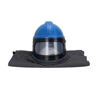 Naroote Capuchon de Sablage, Casque de Sablage Anti-poussière, Casque de à Alimentation en Air Sûr avec Lentilles et Protection des épaules, équipement de Protection pour Masque de