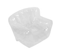 Naroote Chaise Gonflable Transparente, Fauteuil D Air Portable en PVC for Salon, Chambre, Camping, Voyage, Intérieur et Extérieur