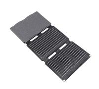 Naroote Chargeur de Panneau Solaire Pliable, Haute efficacité, étanche, pour Camping, Monocristallin, Double Sortie USB, Kit Portable 120W