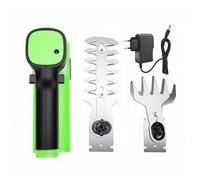 Naroote Cisaille à Gazon sans Fil, Taille-Haie Rechargeable à 1000 TR/Min avec Poignée Antidérapante, Double Verrouillage, Conception Ergonomique, pour Le Jardin et la Pelouse
