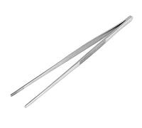 Naroote Clip pour Barbecue en Acier Inoxydable 11,9 Pouces Résistant à la | Tête Dentée, Acier Inoxydable, Buffet de Cuisine, Pinces Alimentaires, compatibilité avec Steak de Viande et Pain,