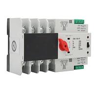 Naroote Commutateur de Transfert Automatique 100A AC220V 0,05s 4P 50Hz | Contacts Argentés, Plastique Ignifuge, Double Utilisation de Secours, Disjoncteur, compatibilité AC220V