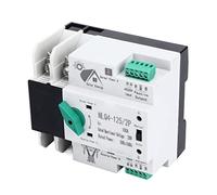 Naroote Commutateur de Transfert Automatique, Double Alimentation 100A | Alimentation de Secours, Isolation PC Ignifuge, Utilisation Domestique, Usine, Ferme, Prise en Charge des Fréquences 50 Hz