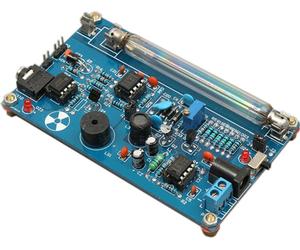 Naroote Compteur Geiger, Détecteur de rayonnement nu ire Kit compteur Geiger open source avec alarme sonore et lumineuse Détecteur de rayonnement Support�� d'acquisition de données informatiques (a
