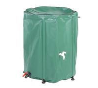 Naroote Conteneur Pliable de Stockage D'eau Pluie 200l pour Jardin, étanche | Collecte, renforcé, Réutilise L'eau de Pluie, Tissu Oxford 1000d, Revêtement PVC 3 Couches, Baril Pliable pour jardiniers.