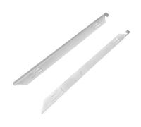 Naroote Couvercles de Cuisinière en Acier Inoxydable, Remplissage de Comptoir de Cuisine Chauffant pour Cuisinière de Four avec Finition Brossée, Idéal pour les Espaces de 2 Mm à 19 Mm (Un style)
