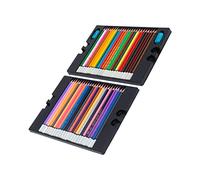 Naroote Ensemble de Crayons de Couleur Soft Core 48 Couleurs pour les Créations Artistiques et les Croquis, Idéal pour les Enfants et les Adultes (Mine 48 couleurs)