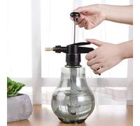 Naroote Flacon Pulvérisateur D'arrosage 1,5 L avec Buse Réglable pour Brumisateur de Plantes de Jardin et Nettoyage Ménager, Compact et Portable, fabriqué en PP et Pet Durables (Gris fumé)