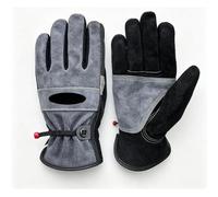 Naroote Gants de Travail en Cuir, Gants de Jardinage Durables avec Peau de Vache, Doublés en Coton, Prise Ferme et Haute Performance pour le Soudage MIG, la Construction, les Fermes (2022G S)