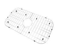 Naroote Grille de Protection pour Évier en Acier Inoxydable 304, Amovible | Protège la s de l'Évier, Nettoyage Facile, Utilisable comme Planche de Décongélation, S'adapte aux Éviers de Cuisine