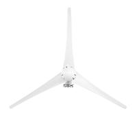 Naroote Kit de Générateur de Petites éoliennes 800W, Conception Durable pour Charger Les Bateaux et Les Maisons, 3 Lames en Fiber de Nylon (White #13)