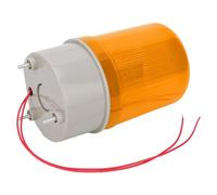 Naroote LED Clignotant Voyant Stroboscopique équipement Lampe D'alarme 220VAC pour Usines Immeubles de Bureaux écoles ABS Blanc 6,7 X 3,5 Pouces (YELLOW)