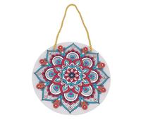 Naroote Mandala Girouette Vent, Décoration Suspendue Colorée (Mandala | Matériau acrylique, art cinétique, décoration de maison et de cour