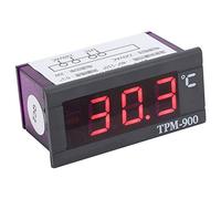 Naroote Mini LCD Digital Temperature Panel Meter -40 ℃ - + 110 ℃ - Thermomètre Indicateur de Température pour Réfrigérateur Congélateur Réfrigérateur Aquarium