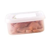 Naroote Mini Récipient de Stockage Alimentaire avec Couvercle Hermétique | Conception étanche, en PP de qualité alimentaire, adaptée aux congélateurs, portable pour le camping, contenu clair pour