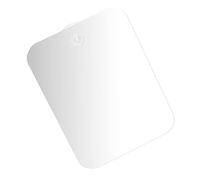 Naroote Miroir de Douche Anti-buée, Miroir de Rasage Mural avec Crochet à Ventouse pour Salle de Bain, Plastique Durable 1 unité