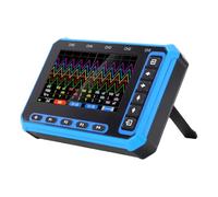 Naroote Oscilloscope 5 Canaux pour Laboratoire, Terrain 150 X 100 X 32 Mm | Bande passante de 1 MHz, taux d\'échantillonnage de 3 MHz, écran de 4,3 pouces, analyseur de forme d\'onde USB de type C