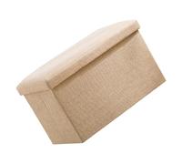 Naroote Ottoman de Rangement Pliable en Tissu, Repose-Pieds Fonctionnel Durable pour Salon, Boîte de Rangement en Tissu pour Dortoir, 1 Pièce 30 X 30 X 30 Cm (Grand)